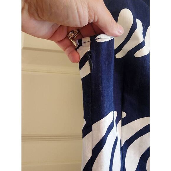 Sail to Sable NWT xxs navy  and white sheath dress - Picture 6 of 8